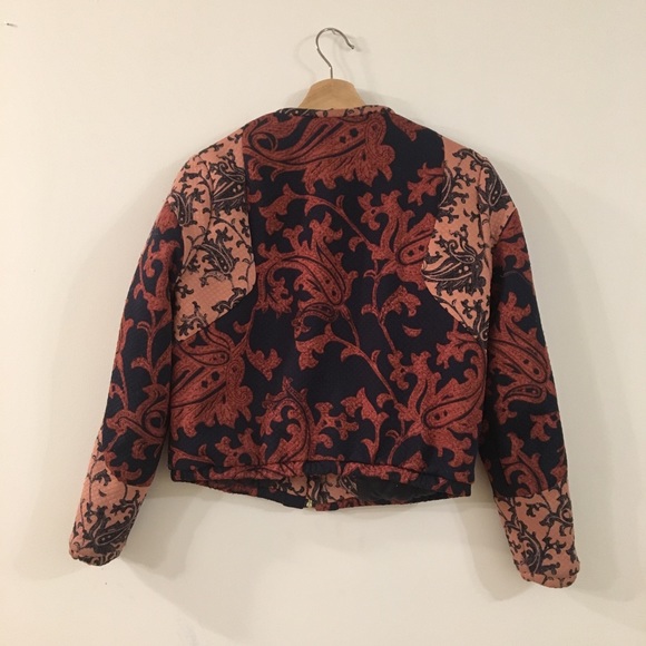 Bombers jacket H&M baroque pattern - Picture 5 of 5